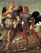 Andrea del Verrocchio Tobias and the Angel Spain oil painting artist